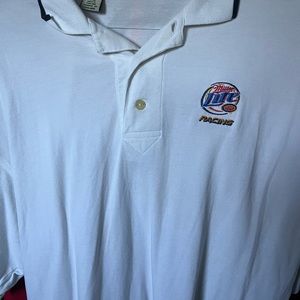 Xl Miller light racing polo by cutter and buck
